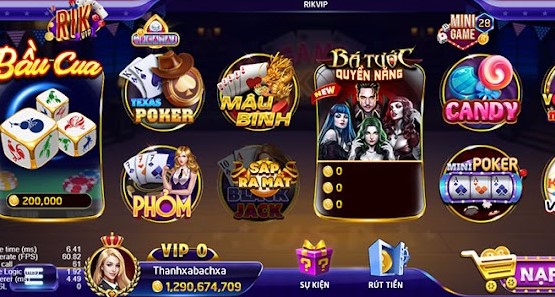 RikVip: Sân Chơi Cao Cấp Dành Cho Giới Mộ Điệu Game Đổi Thưởng